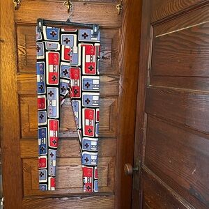 LuLaRoe Retro Game Controller Leggings in Red, Blue, Black, White